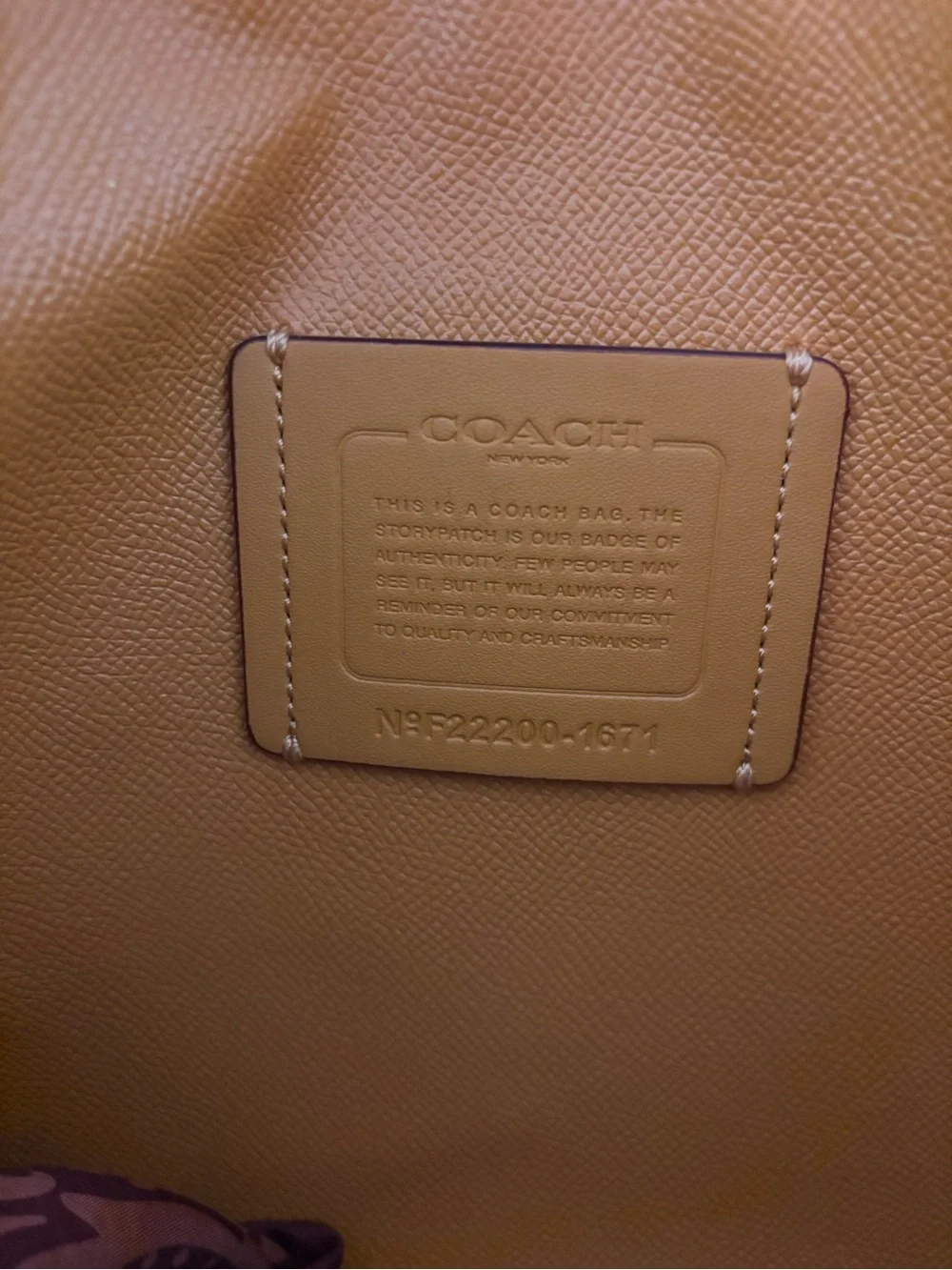 Coach Mollie tote